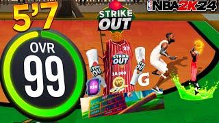 ATTEMPTING TO WIN THE *NEW* STRIKEOUT EVENT ON MY 5'7 LEGEND PURE SHARPSHOOTER ON NBA 2K24!