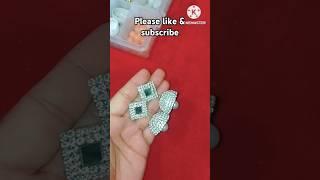 इतना आसान झुमका बाली ॥ Diy earring making at home॥ #shorts #ytshorts #diy #trending