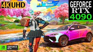 Fortnite Karuta Harley Quinn Skin + Lamborghini Urus | RTX 4090 4K Max Graphics + RTX ON #fortnite