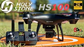 HolyStone HS100 GPS 2K 5G WiFi FPV Drone | How To Setup & Flight Test