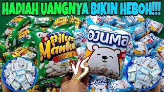 VIRAL!!! HADIAH UANGNYA BIKIN HEBOH!!! UNBOXING PILUS OJUMA vs PILUS MANTUL BERHADIAH