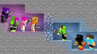 MENINOS VS MENINAS NO MINECRAFT!