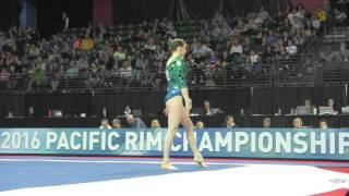 Megan Roberts (CAN) - Floor Exercise Final - 2016 Pacific Rim Championships