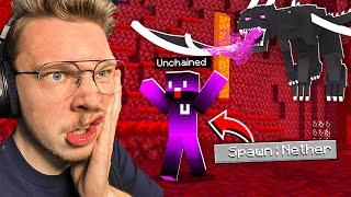 FINIR MINECRAFT en commençant dans le NETHER...(Speedrun Hardcore)