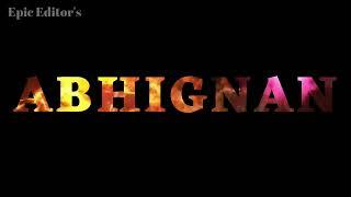 Abhignan Stylish name | Whatsapp Status [Stylish Name 2022]