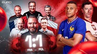 FRANCJA - POLSKA 1:1 - MICHNIEWICZ, STANOWSKI, KOWAL, RUDZKI, TWAROWSKI, PEŁKA - STUDIO PO MECZU