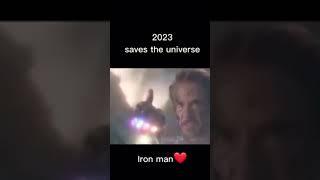 Iron Man saves New York, The world, and the universe