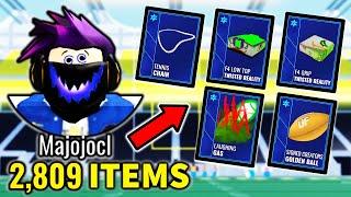 #1 INVENTORY in Ultimate Football! (2809 ITEMS)