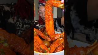 Huge King Crab | Seafood Boil Mukbang  #mukbang #asmr