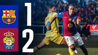 FC BARCELONA 1 vs 2 LAS PALMAS | LALIGA 2024/25 MD15