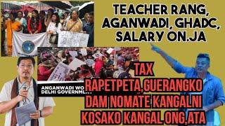 Teacher,rang Aganwadi GHADC, salary manja tax ra,a Bostu dam raka gue dam komiata,chaboke chagipa.