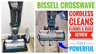 BISSELL CrossWave Cordless Wet-Dry Vacuum 2554a Review