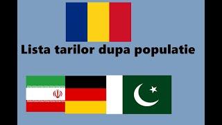Lista tarilor dupa populatie