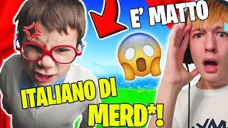 BIMBO INGLESE mi INSULTA PERCHÉ SONO ITALIANO!! ma poi... su FORTNITE