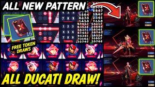 ALL DUCATI DRAWS & COMPLETE BINGO PATTERN 2024  (MUST WATCH)! - MLBB