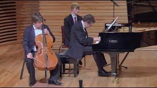 The duo cello & piano (Thomas Carroll & David Dolan)