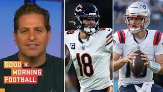 GMFB | Peter Schrager BOLD-predicts Bears vs. Patriots: Caleb Williams will outplay Drake Maye?