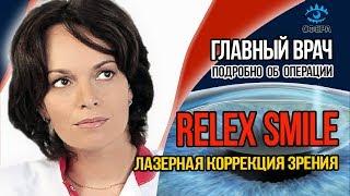  ReLEx SMILE лазерная коррекция зрения СМАЙЛ. ПОДРОБНО об операции Релекс Смайл все этапы.