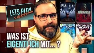 Abgebrochen & nie beendet - was ist eigentlich mit diesen Spielen?