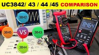 {779} Comparison between UC3842, UC3843, UC3844, UC3845 ICs