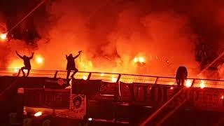 D: SV Meppen 1912  e.V. - VfL Osnabrück [Pyro]. 2017-09-20