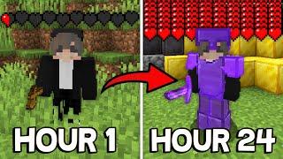 How I got MAX Hearts On This Minecraft LIFESTEAL SMP in 1 day...