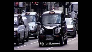 Busy London Roads | London traffic | Cars | London Taxi | London Bus | 2000