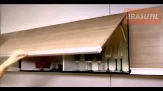 Cozinhas Wood   Um lançamento Móveis Kappesberg Brasutil