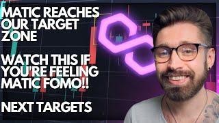 POLYGON PRICE PREDICTION 2022MATIC REACHES OUR TARGET ZONE - WATCH THIS IF YOU'RE FEELING FOMO!