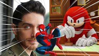 Knuckles Rates Spiderman Voice Actors
