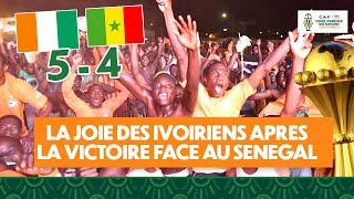 LA JOIE DES IVOIRIENS APRÈS LA VICTOIRE FACE AU SÉNÉGAL [Pt-1]