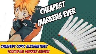 CHEAPEST COPIC ALTERNATIVE? TouchFIVE markers review