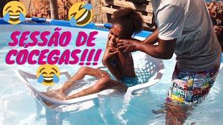 SESSÃO DE CÓCEGAS NA PISCINA - DESAFIO DAS CÓCEGAS!!!