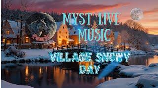 Village Snowy Day / Instrumental Background Music