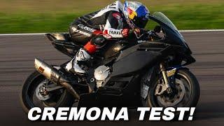 HIGHLIGHTS Cremona TEST | New Yamaha R9 WorldSSP Tested by Can Öncü, Aldi Satya, Manzi, and Mahias