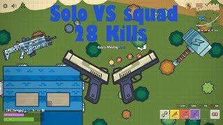 Zombs Royale | Solo VS Squad 28 Kills!