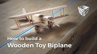How to make a toy plane (Free Plans)