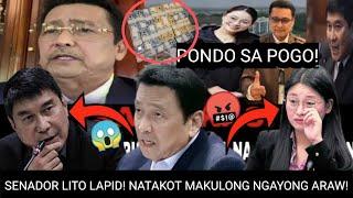 NATAKOT! SENADOR LITO LAPID, AYAW MAKULONG PANG HABANG BUHAY! KOMPIRMADO POGO MASTER! KURAKOT SOBRA