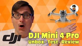 My FIRST Drone - DJI Mini 4 Pro - Unbox, Test and Review - Beginners Guide