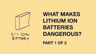 Lithium-ion battery risks - part 1 | Andrew Maynard | Risk Bites