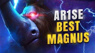 Ar1se Best Magnus Game Ever In New Patch 7.36 With Unreal Plays Old RP Dota 2 Highlights!