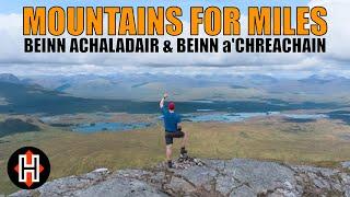 A Scorching Day on Beinn Achaladair and Beinn a'Chreachain | Bridge of Orchy, Rannoch Moor