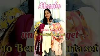 10 Kurta Set from Meesho  #meesho #kurtaset #finds #collection #kurti