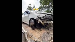 Honda city accident