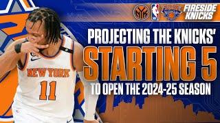 Projecting the Knicks' Starting 5 to Open the 2024-25 Season
