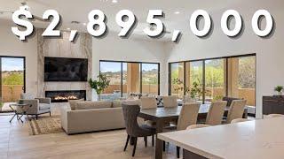 TOUR A $2.9M Scottsdale Arizona New Construction Home | Scottsdale Real Estate