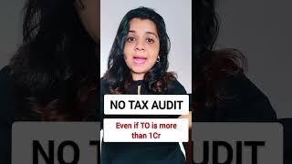 Income Tax Audit Turn Over Limit #capratibhas #incometaxupdates #taxaudit