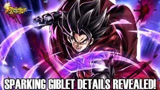 DETAILS FOR SPARKING GIBLET HAVE BEEN REVEALED!!! Dragon Ball Legends Info!