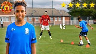 TEKKERZ KID vs CRISTIANO RONALDO JR.. Who is the better footballer?