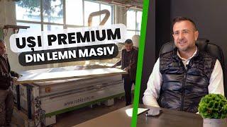 Productie de usi si scari din lemn masiv cu router CNC | Interviu